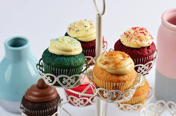 Cupcakes with Whipped Cream
