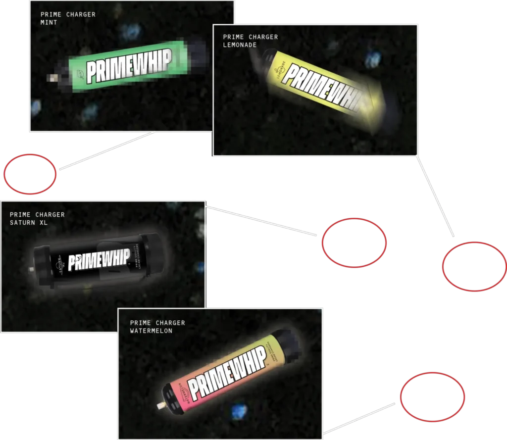 PrimeWhip in Space
